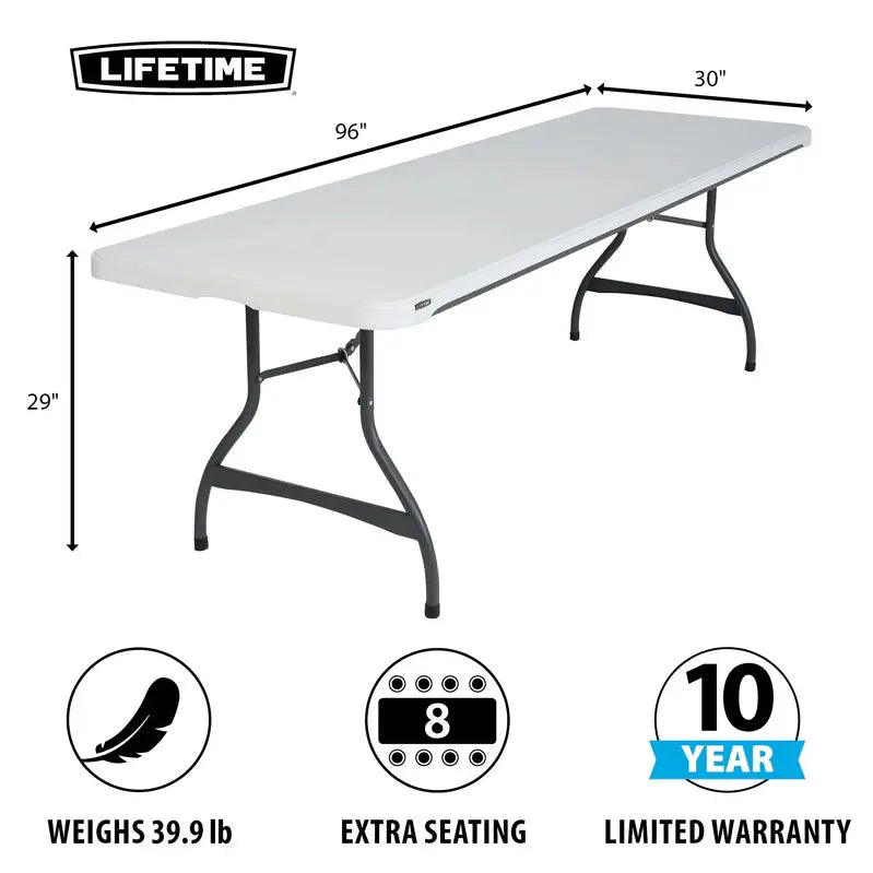 Lifetime Folding Table and Chair Set – Bulk Pack of 108 for Events, Catering, or Large Gatherings