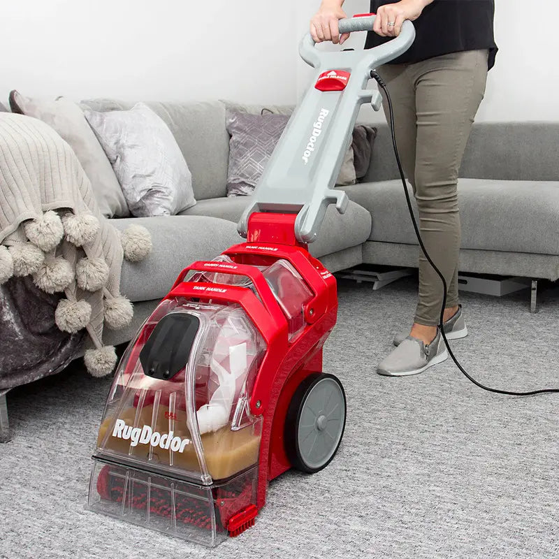 Rug Doctor Deep Clean Carpet Washer – Includes Two 1L Detergent Bottles