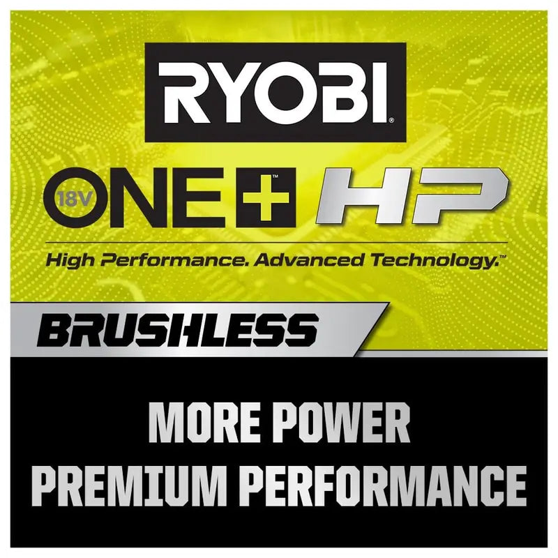 RYOBI ONE+ HP 18V Brushless Cordless 4-Mode 1/2 in. High Torque Impact Wrench (Tool Only) PBLIW01B