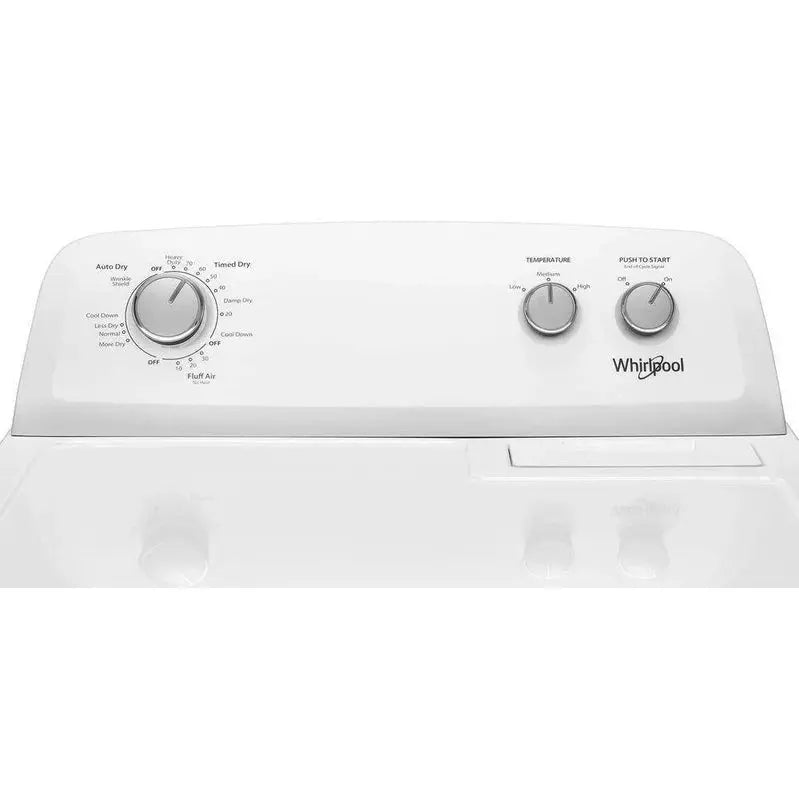 Whirlpool 7.0 Cu. Ft. Electric Dryer – AutoDry Technology & Wrinkle Shield Plus in White