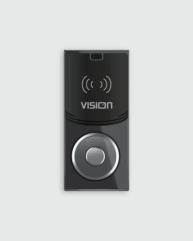 Wood Smart Lock with Connect – Black, Keyless Entry, Bluetooth Enabled Door Lock