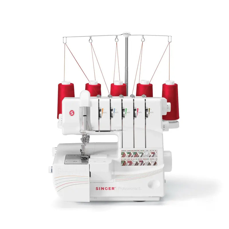 Singer Professional 5 Serger Machine – 2–5 Thread, 1300 SPM, Auto Tension & Differential Feed