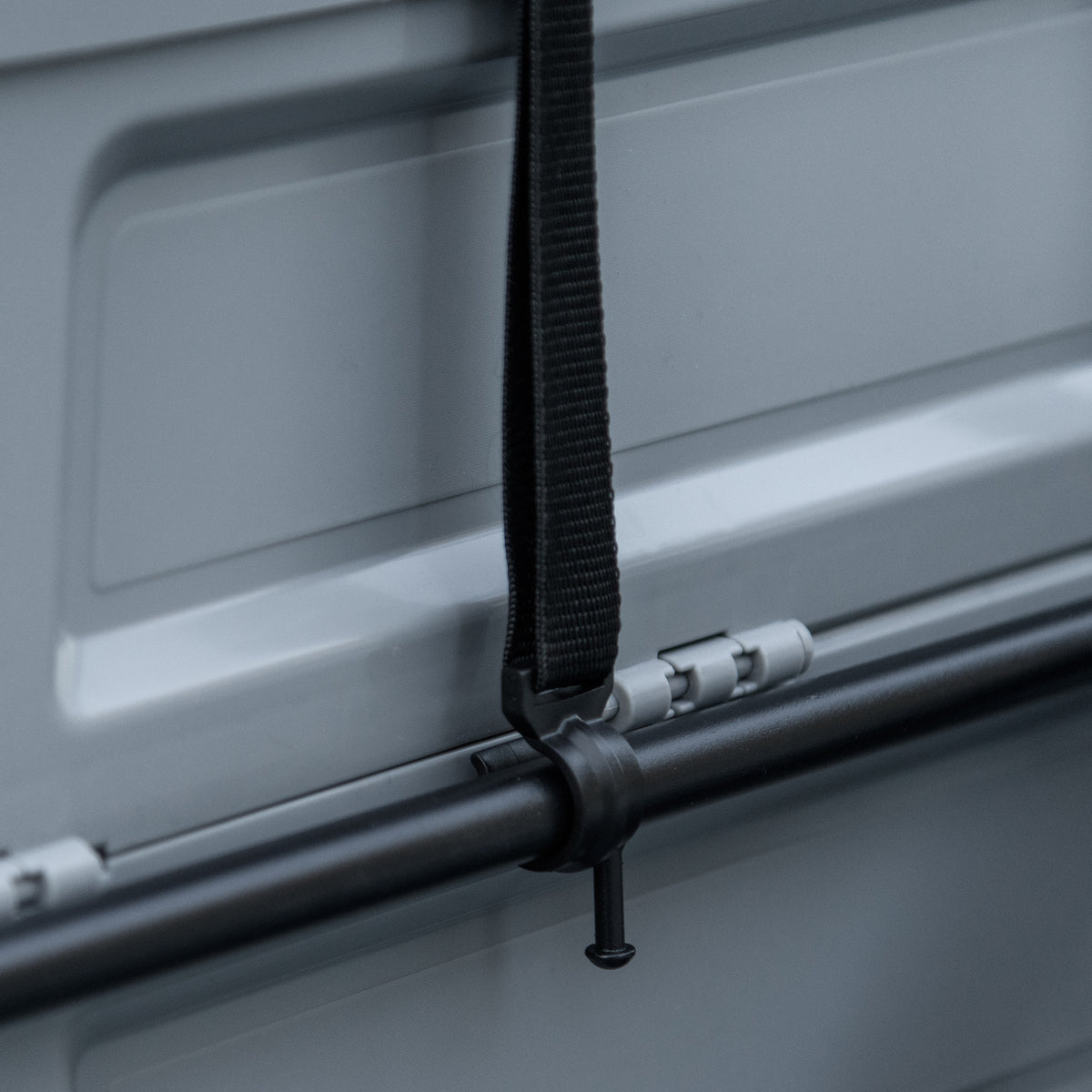HOMCOM Fahrradanhänger mit abnehmbarer und faltbarer 65L Aufbewahrungsbox, Sicherheitsreflektoren, maximale Belastung von 40KG, grau