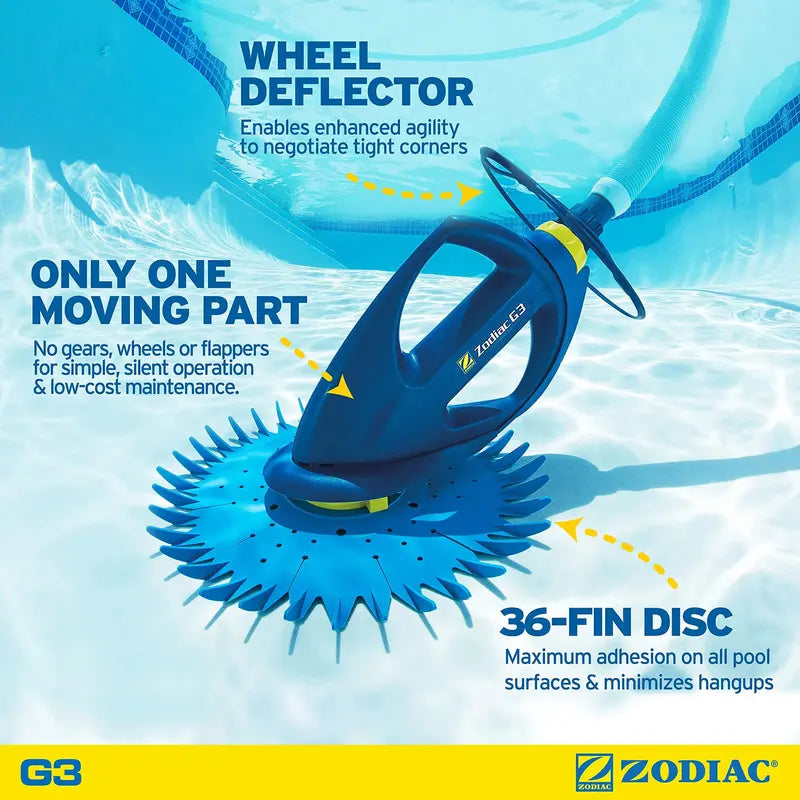 Zodiac VX6 Automatic Suction-Side Pool Cleaning Robot