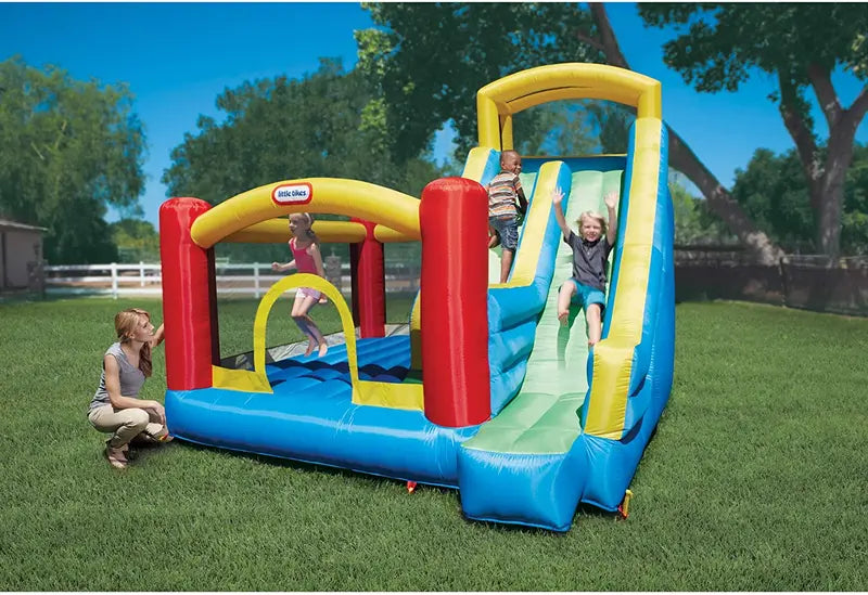 Little Tikes Giant Inflatable Slide and Bouncer – Outdoor Play Structure for Kids