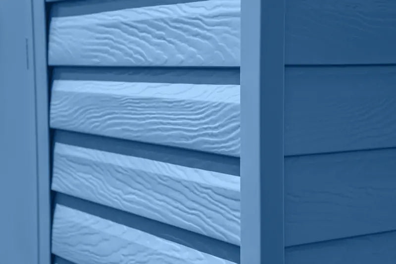 Select Steel 10 ft. x 14 ft. Premium Steel Storage Shed – Durable Blue-Grey Galvanized Construction