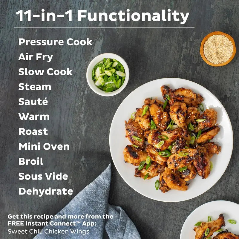 Instant Pot Duo 7-in-1 Multi-Cooker – Pressure Cooker, Slow Cooker, Rice Maker, Steamer, Sauté Pan, Yogurt Maker & Warmer