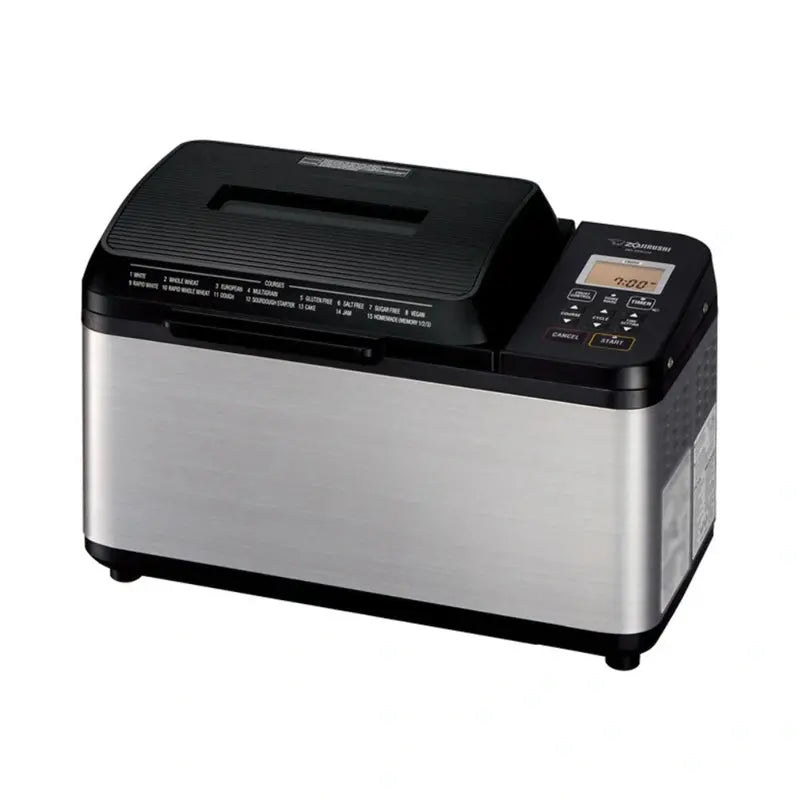 Zojirushi Home Bakery Virtuoso Plus Breadmaker – Stainless Steel Design with Advanced Programming & Artisan Bread Cycle