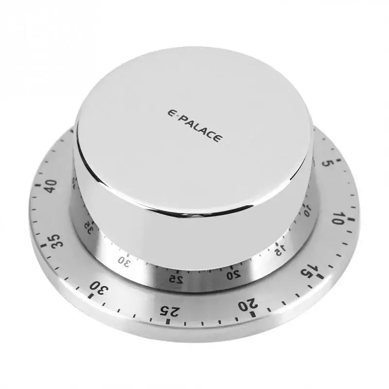 Magnetic Stainless Steel Kitchen Timer – Durable, Portable & Loud Alarm for Cooking