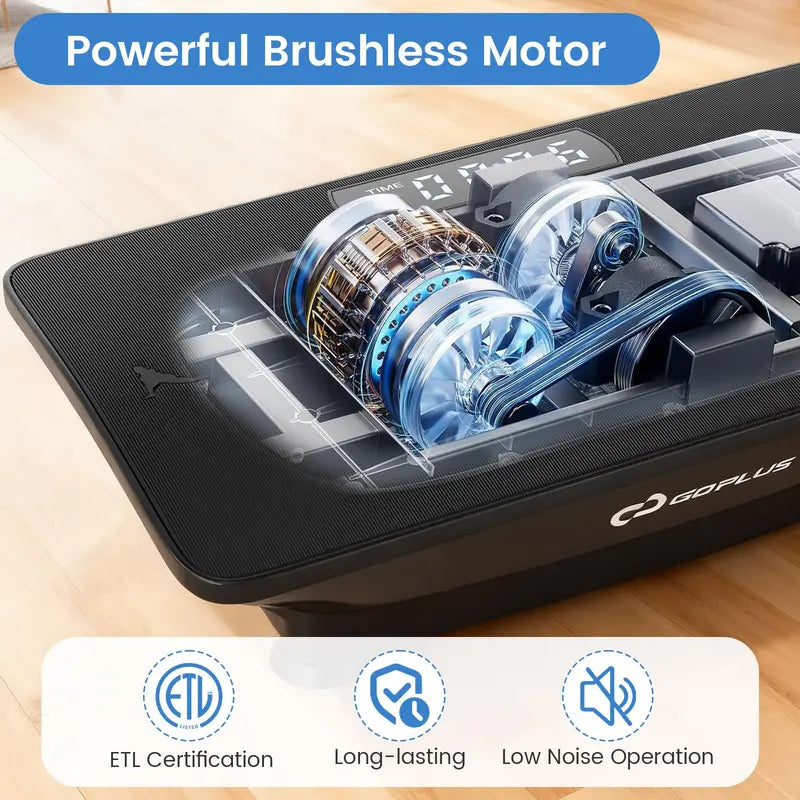 Smart Vibration Platform – Bluetooth-Enabled Exercise Machine with Gravity Sensor & Remote Control