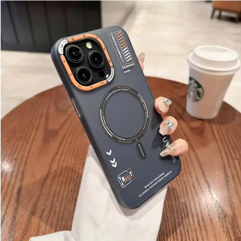 Shockproof MagSafe Armor iPhone Case – Military-Grade Drop Protection