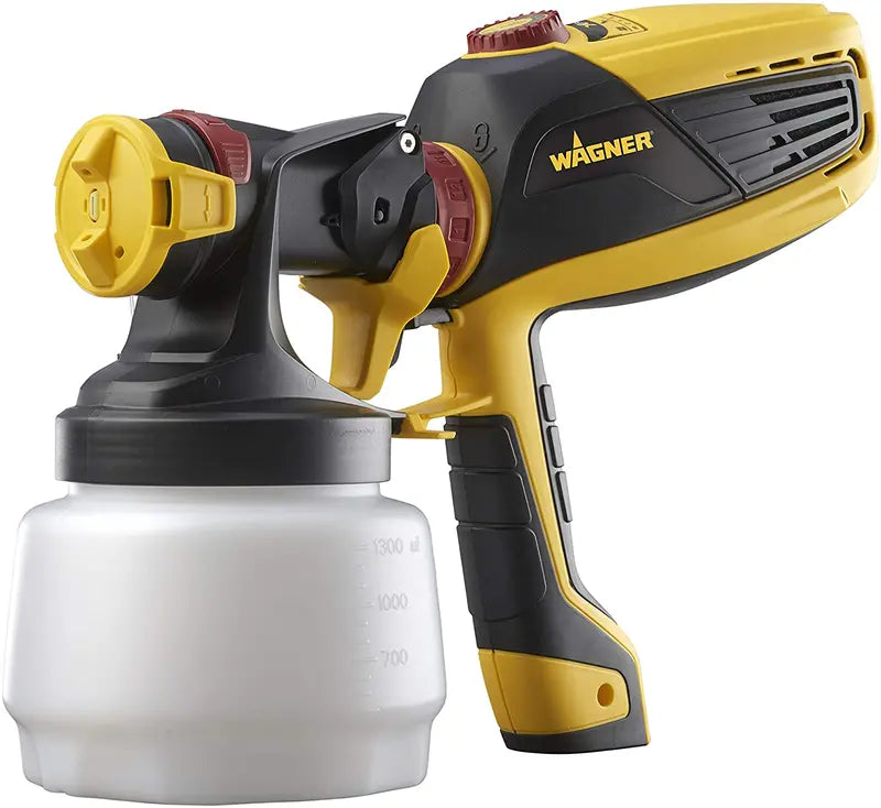 Wagner FLEXiO 590 Handheld HVLP Paint Sprayer with X-Boost, Two Nozzles for Versatile Projects