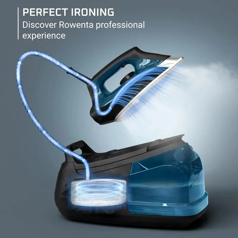 Rowenta DG8624 Steam Generator Iron – 1800W High-Performance Iron with 1.1L Detachable Water Tank