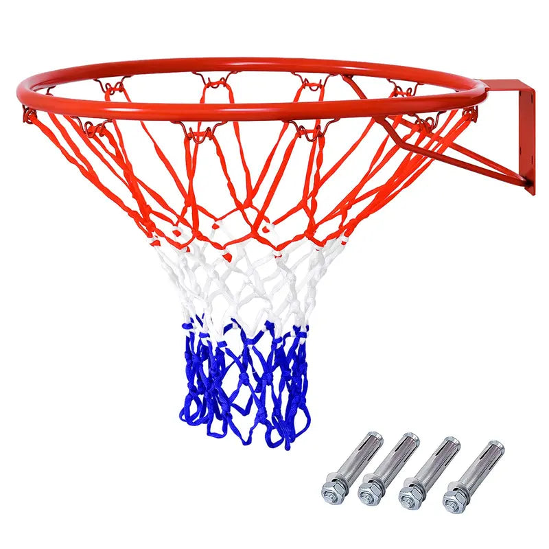 Replacement Basketball Rim Net – Universal 18-Inch Nylon Net for Portable Hoops