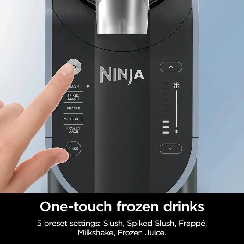 SLUSHi FS301 Frozen Drink Machine – 88 oz, 5 Presets, RapidChill Tech (Black)