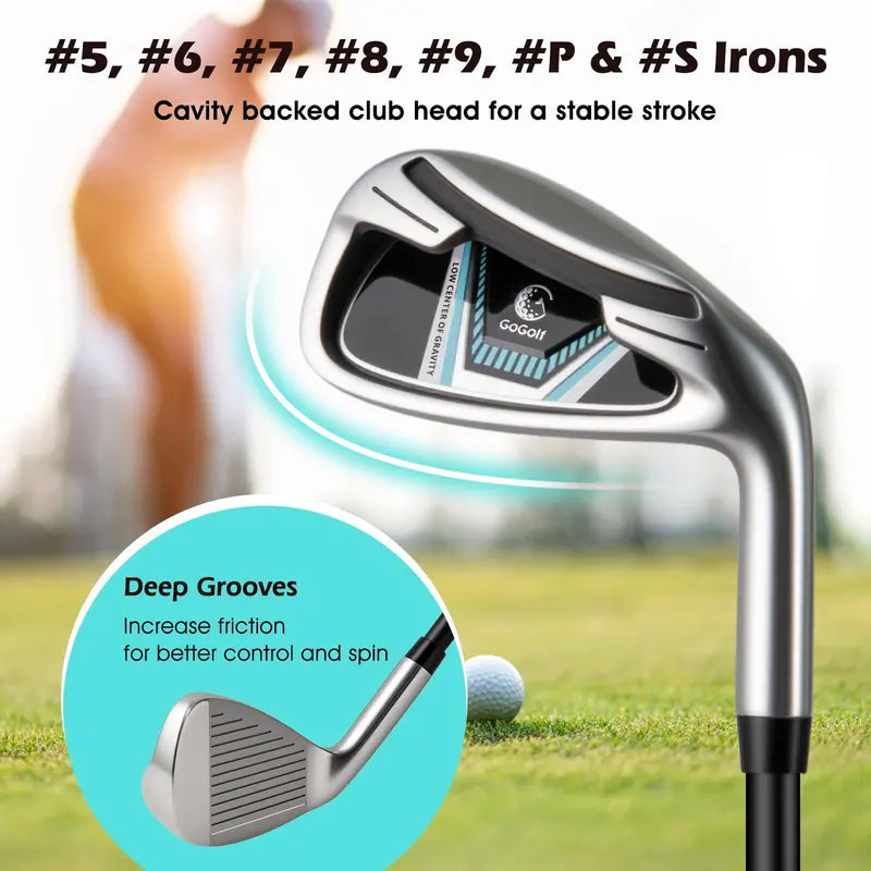 Women's Complete Golf Set – 12-Piece Right-Handed Ladies' Club Collection