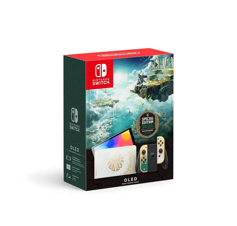 Renewed Nintendo Switch OLED Model – Includes White Joy-Con Controllers and Enhanced Display