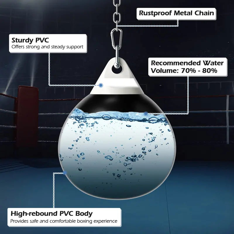 Water-Filled Aqua Training Bag – Splash-Resistant Fitness Bag for Core and Balance Workouts