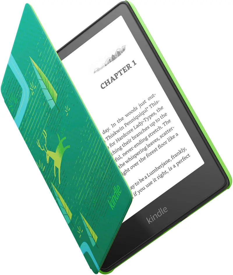 Kindle Paperwhite Kids – 6.8″ E-Reader with Bounce-Free Display, 16GB Storage & Kid-Friendly Cover