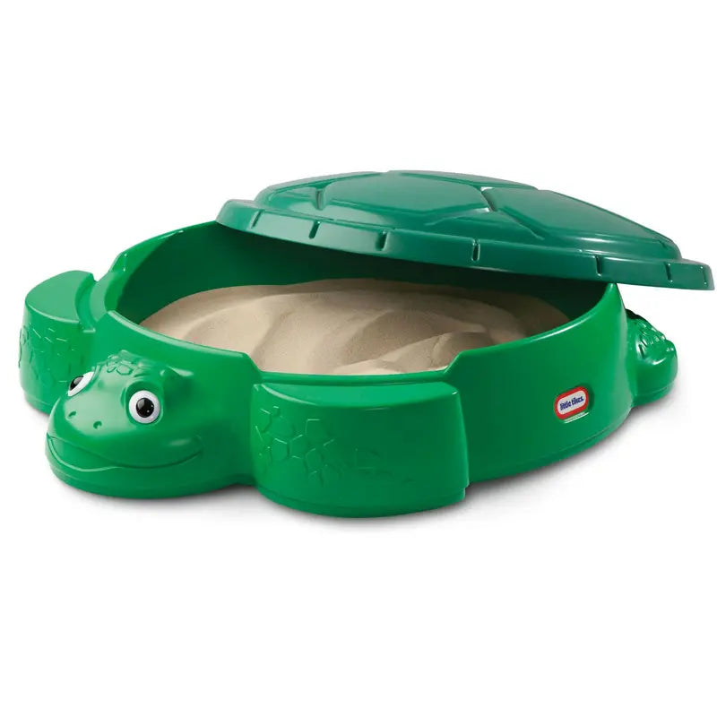 Little Tikes Turtle Sandbox – Durable Outdoor Play Sandpit for Kids
