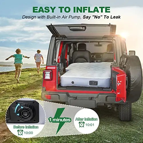 Sokeface 10inch Ultra Thick SUV Air Mattress Camping Bed, Air Mattress