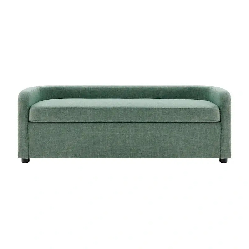Wendy Upholstered Storage Bench – Compact Footstool with Hidden Compartment