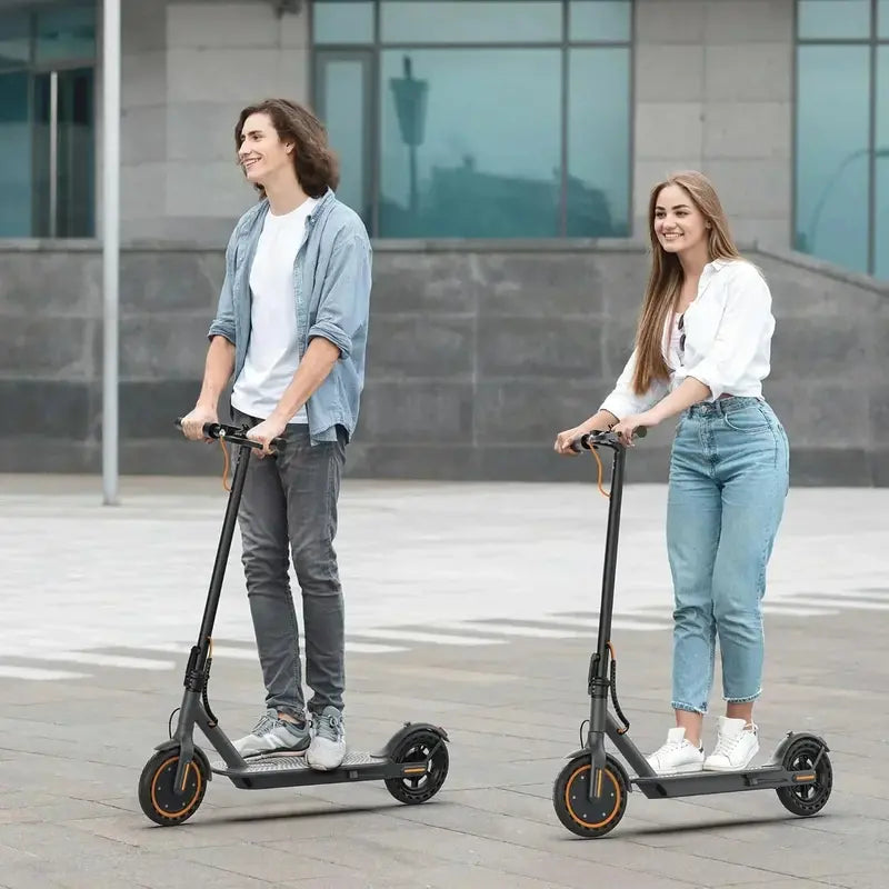 Volpam High-Performance Electric Scooter – Robust Motor, Solid Tires, and Three-Speed Range Options