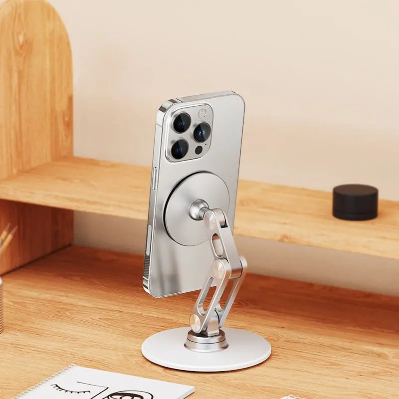 Rotatable MagSafe Phone Stand – Adjustable Angle & Stable Magnetic Grip