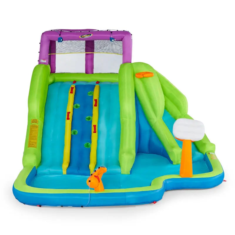 Magic Time – Triple Blast Inflatable Play Center with Water Slides