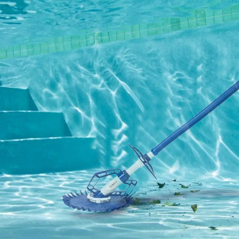 VINGLI Automatic Pool Vacuum for In-Ground Pools, Quiet 33ft Durable Hose Cleaner