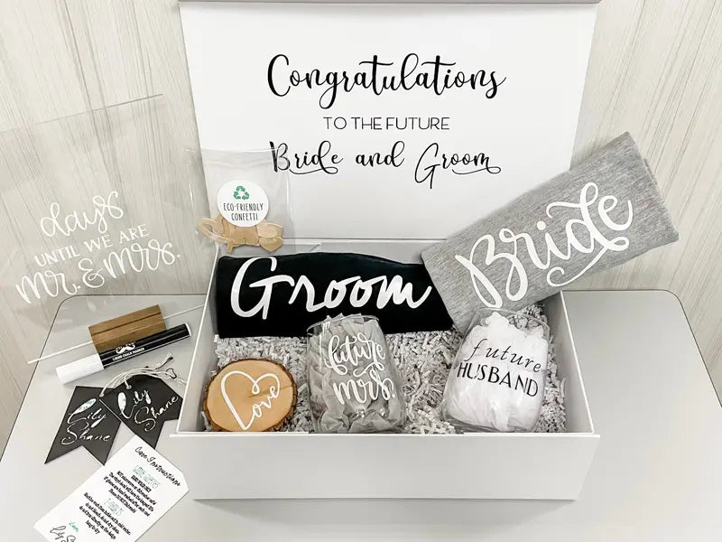 Large Standard Engagement Gift Box for Generous Gifting