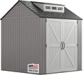 Rubbermaid Heavy-Duty Resin Storage Shed – Includes Floor Panel & Weather-Resistant Build