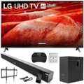 LG 82UM8070PUA 82″ 4K HDR LED TV (2019) with AI ThinQ & Soundbar Bundle