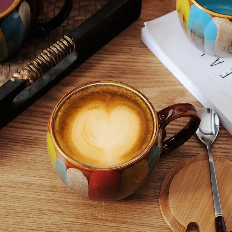 Zonema Kokoro Dual Mug Set – Two Complementary Ceramic Espresso Cups