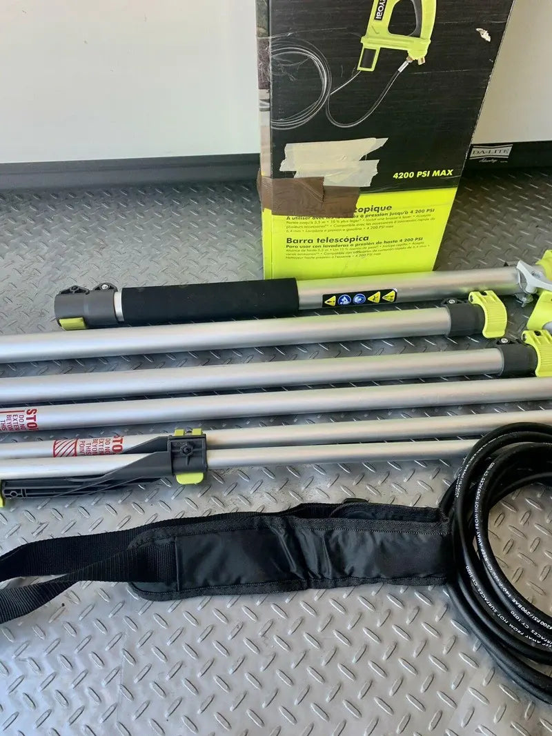 RYOBI 18-Foot Pressure Washer Extension Pole – Compatible Up to 4200 PSI