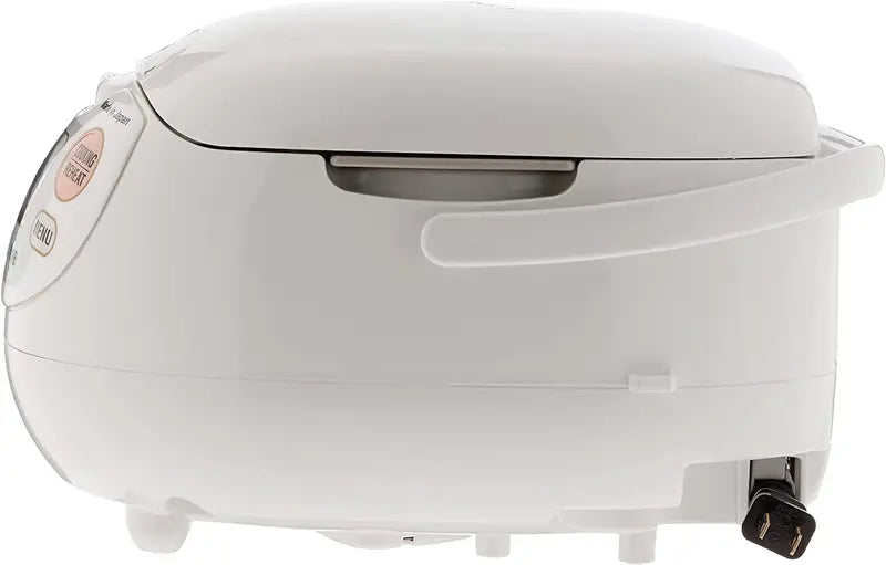 Zojirushi Neuro Fuzzy Rice Cooker – 5.5-Cup Capacity, Premium White Finish, Made in Japan