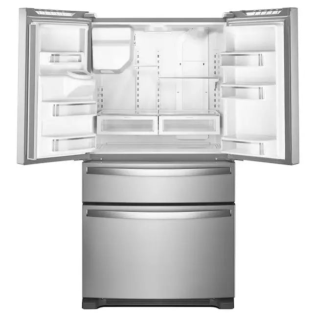Whirlpool 4-Door French Door Refrigerator – 24.5 Cu. Ft., Fingerprint-Resistant Stainless Steel, Ice Maker & ENERGY STAR® Certified