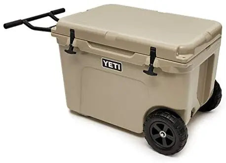 YETI Tundra Haul Wheeled Cooler – Rugged Portable Cooler with All-Terrain Wheels & Bear-Resistant Design