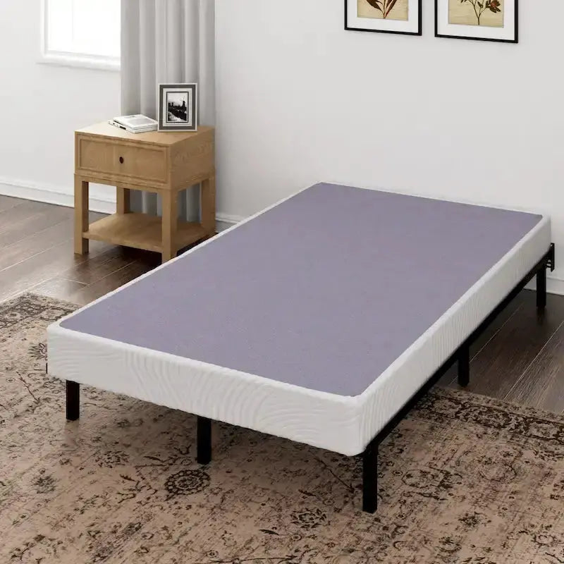 ZINUS Priage 4-Inch Bamboo Box Spring – Eco-Friendly Foundation for Mattresses