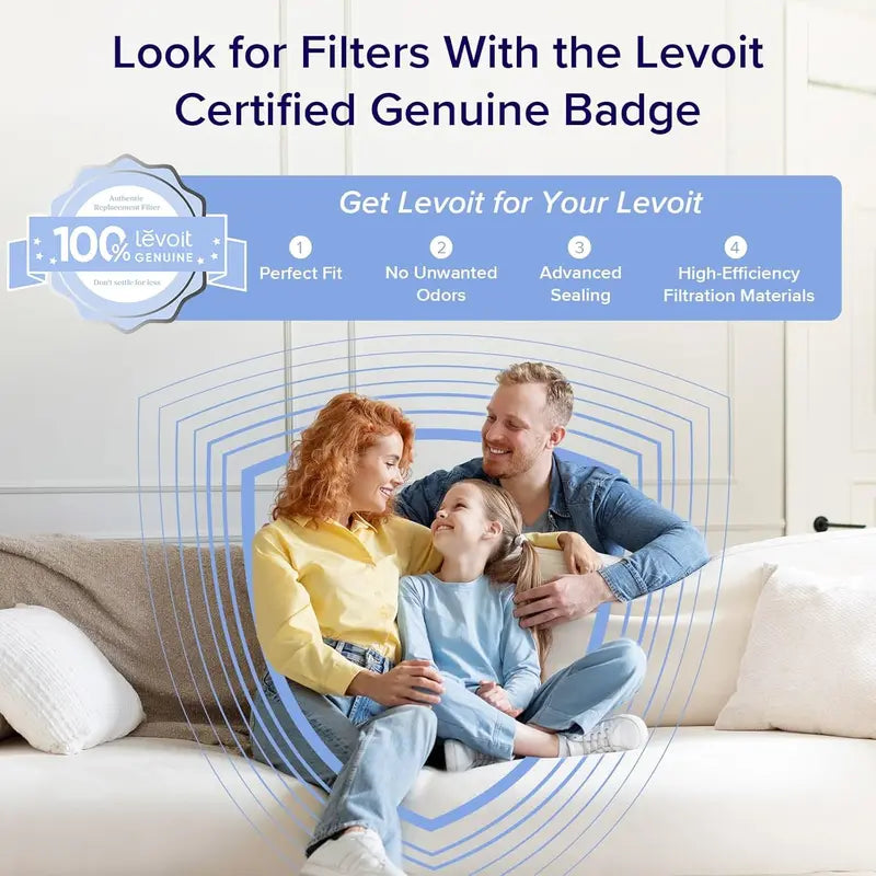 Large-Room Air Purifier – Real-Time Air Quality Monitor, Washable Pre-Filter, Pet-Safe Design