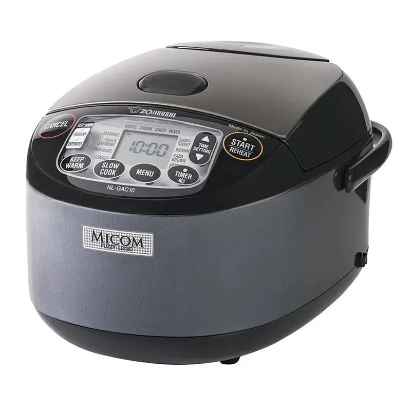 Zojirushi 5.5-Cup Umami Micom Rice Cooker & Warmer – Metallic Black Finish