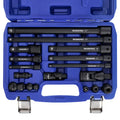 WORKPRO 18-Piece Drive Tool Accessory Collection – Universal Bits, Adapters & Extensions