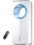 Windowless Evaporative Air Cooler – 26.3-Inch Portable Room Cooler for No-Window Spaces