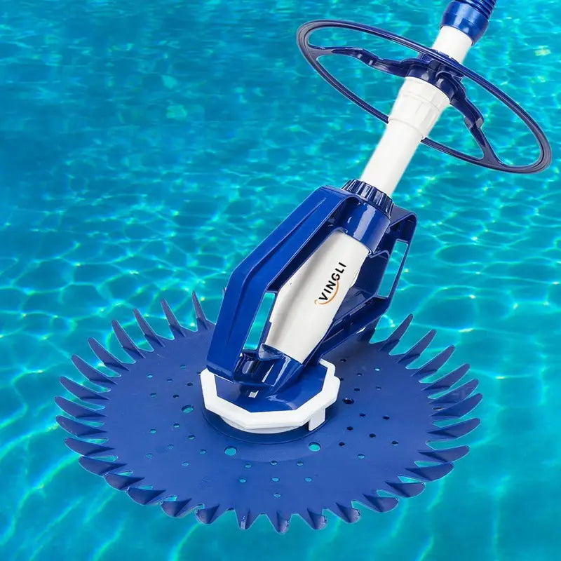 VINGLI Automatic Pool Vacuum for In-Ground Pools, Quiet 33ft Durable Hose Cleaner