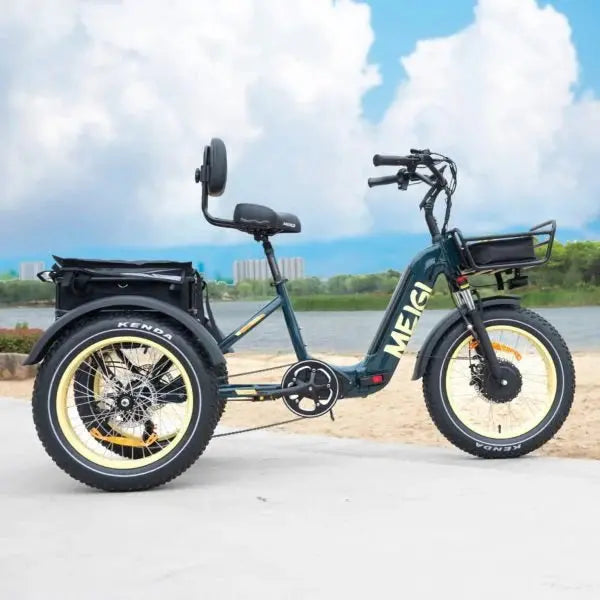 Silverado 20 Folding Electric Tricycle – 48V/14Ah, 750W Motor, Wide-Tread Design, 150 kg Load Capacity