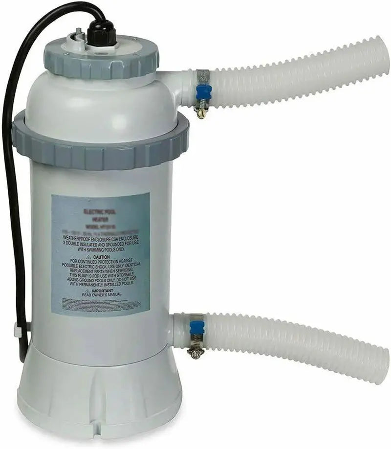 Intex 3000W Electric Pool Heater for Above-Ground Pools – Auto Shut-Off Safety & 179 7/8″ Max Diameter Compatibility