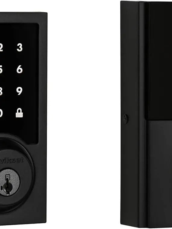 SmartLock Pro Black – Keyless Entry Door Lock with Bluetooth Connectivity