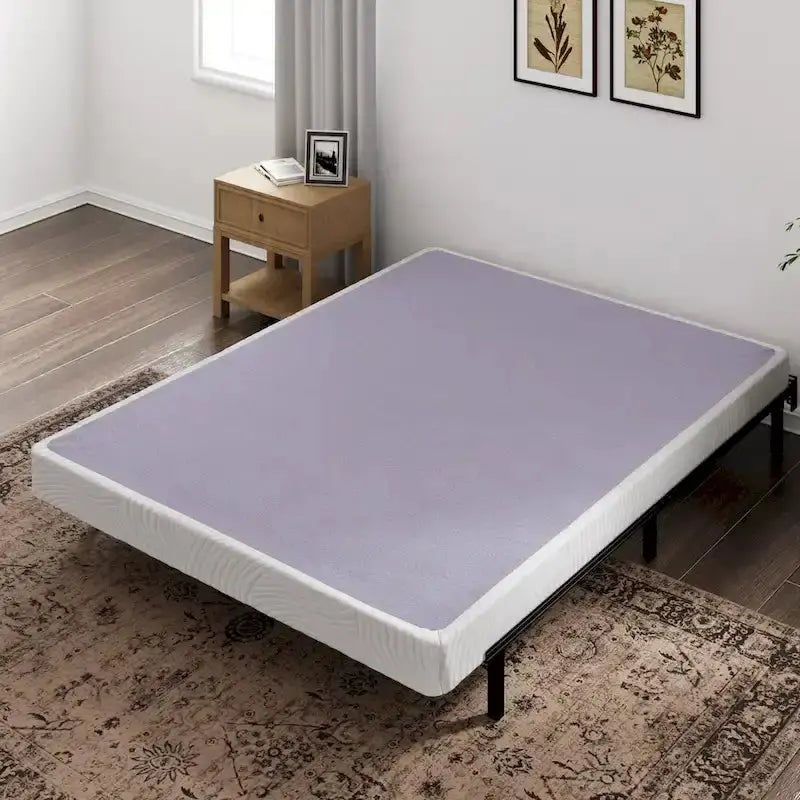ZINUS Priage 4-Inch Bamboo Box Spring – Eco-Friendly Foundation for Mattresses