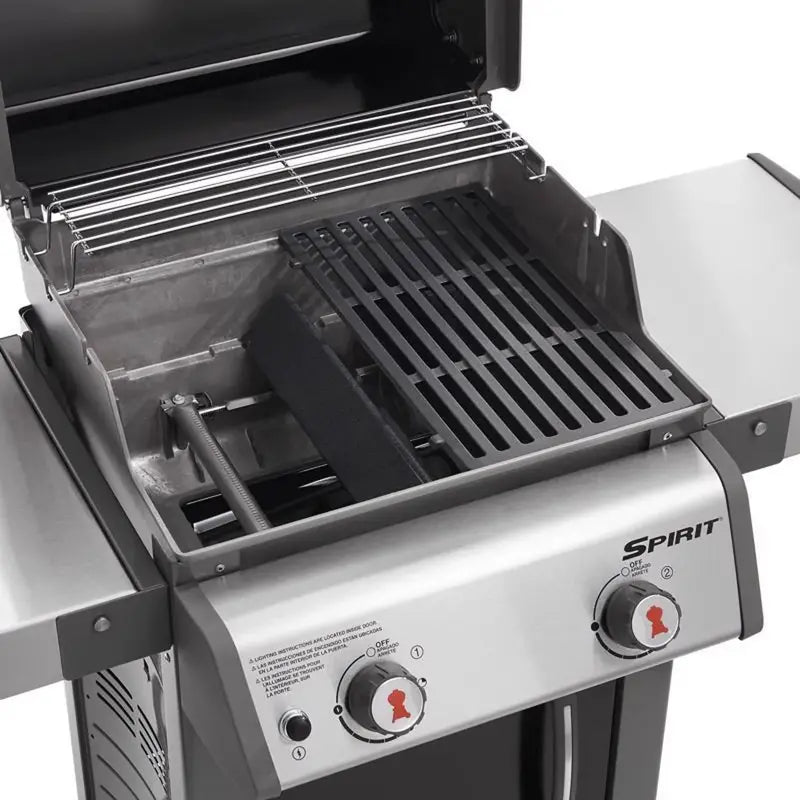 Weber Spirit E-210 Liquid Propane Grill – Dual-Burner, Black Finish