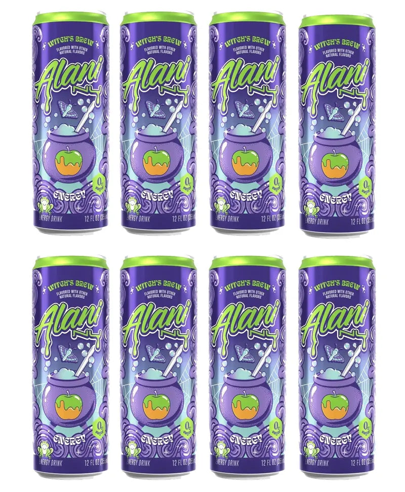 Witch's Brew Sugar-Free Energy Drink – 8-Pack, 12 fl oz Cans